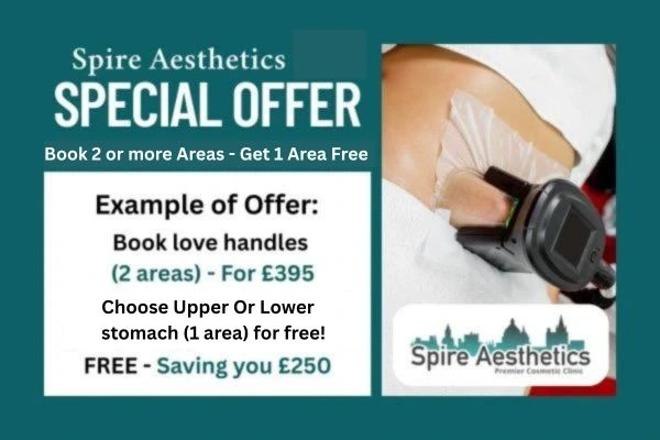 Fat Freezing Promotion Windlesham from Spire Aesthetics - Book Today!
